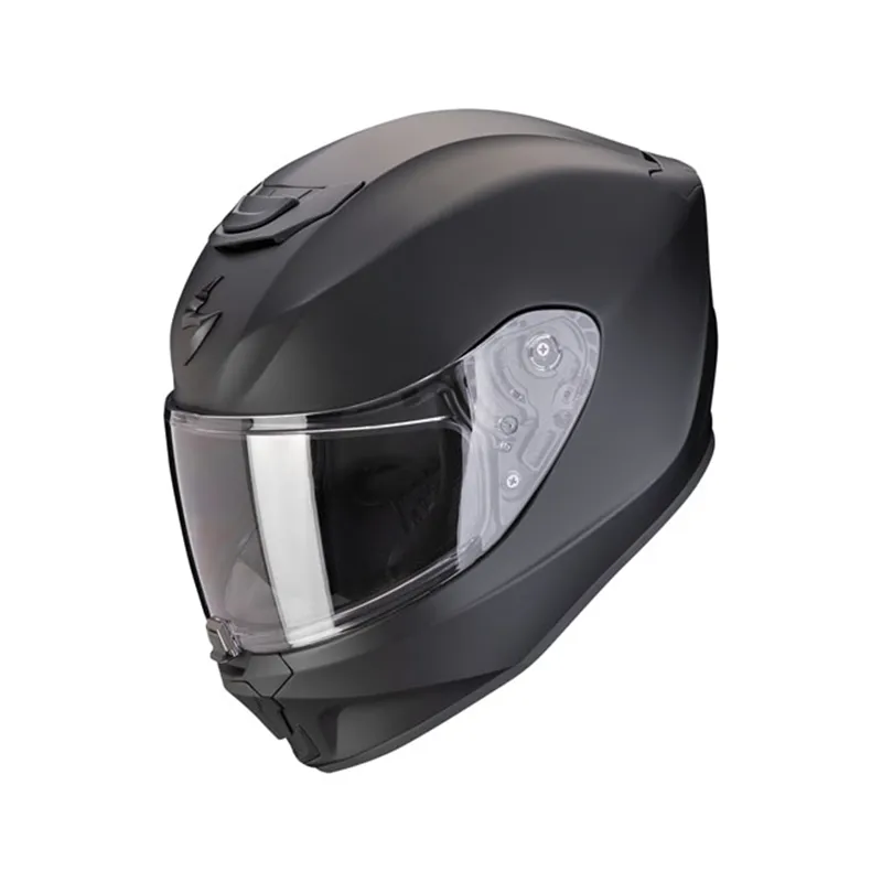 cafe 4 racer - Vzduchová prilba Scorpion Exo-junior matná čierna  - Scorpion  SCORPION 