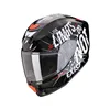 cafe 4 racer - Scorpion Exo-junior air helmet black/white - Scorpion  SCORPION 