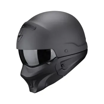 cafe 4 racer - Prilba Scorpion EXO-Combat EVO graphite - Scorpion  SCORPION 