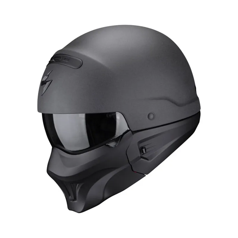 cafe 4 racer - Prilba Scorpion EXO-Combat EVO graphite - Scorpion  SCORPION 