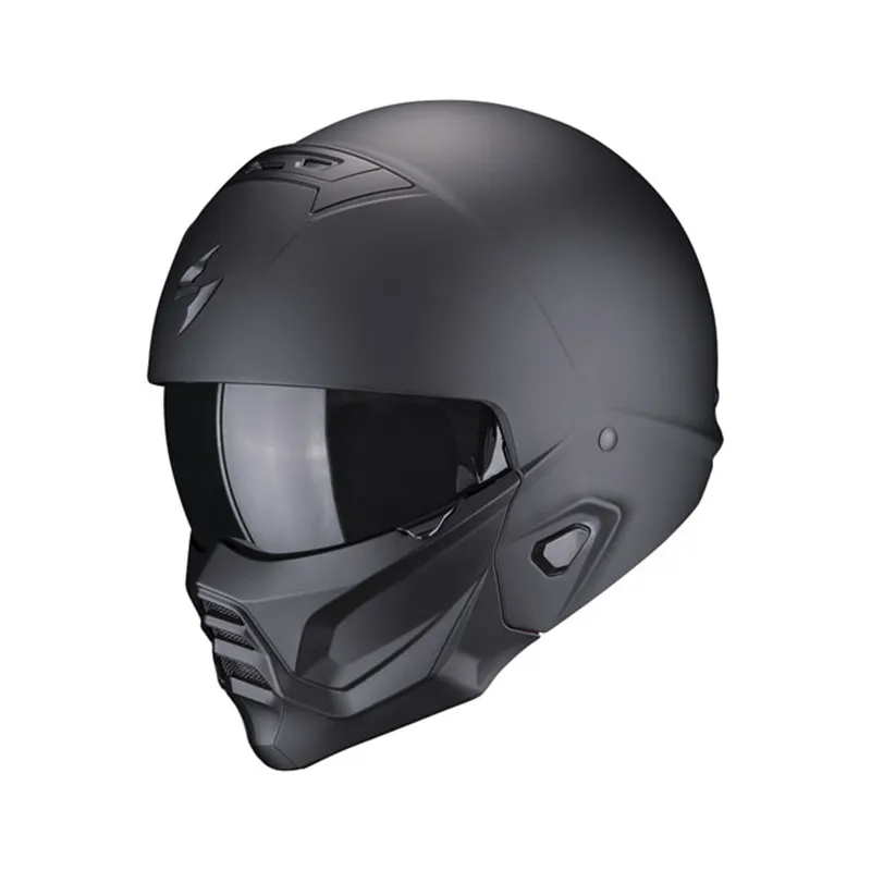 cafe 4 racer - Prilba Scorpion Exo-combat II matná čierna - Scorpion  SCORPION 