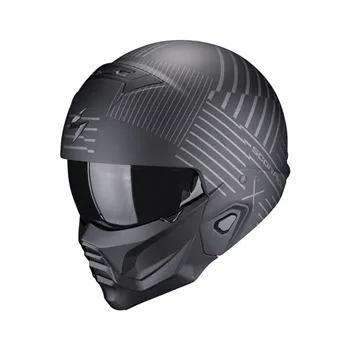cafe 4 racer - Scorpion Exo-Tech Evo Pro helmet pearl matte black - Scorpion  SCORPION 
