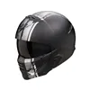 cafe 4 racer - Scorpion Exo-Combat II Lord matná černá/stříbrná - Scorpion  SCORPION 