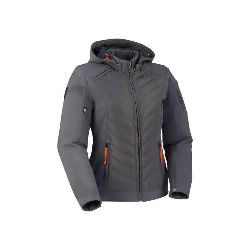 cafe 4 racer - Segura Lady Natcho jacket grey - SEGURA Jackets 