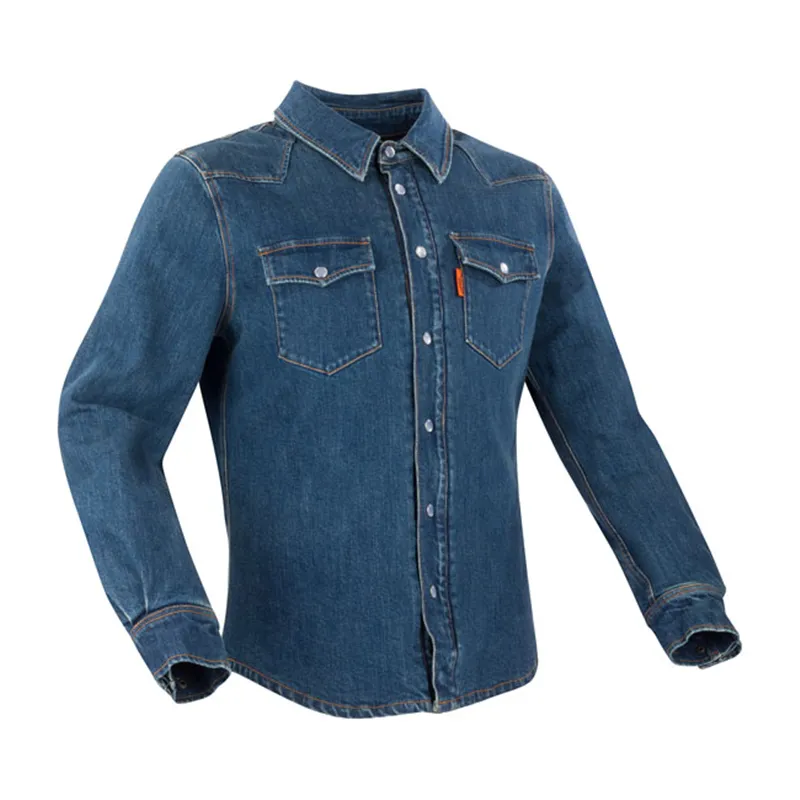 cafe 4 racer - Segura Terence jacket blue - SEGURA Jackets 