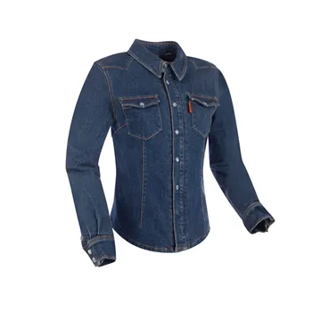 cafe 4 racer - Segura  Terrence jacket lady blue - SEGURA Jackets 