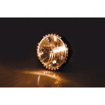 cafe 4 racer - SHIN YO 7 inch headlight RENO 2 - Shin Yo Headlights side mount 4054783184224