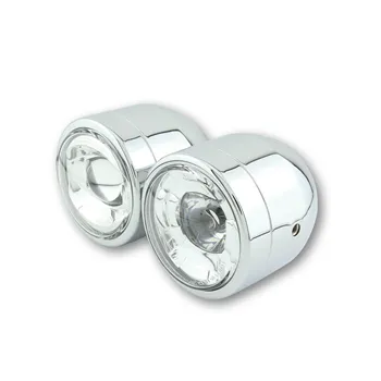 cafe 4 racer - SHIN YO LED světlomet TWIN, boční montáž - Shin Yo Přední světla s bočním uchycením 4054783315987