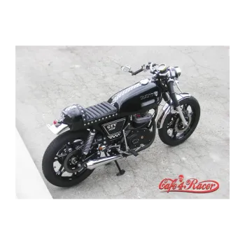 cafe 4 racer - Fehling Classic Chrome Clubman M-BAR 7/8" 22mm 694mm - Fehling Cafe Racer M-bars 4054783182053