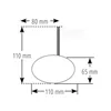 cafe 4 racer - SHINY MIRROR F.H/BAR-END FERRARA,BLACK - Shin Yo Bar end mirrors 4054783041398