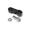 SHINY MIRROR STEM EXT.BLK.M10 R/H-THREAD