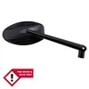 cafe 4 racer - SHINY MIRROR FERRARA GROOV,BLCK,ADJ.STEM - Shin Yo Standard mirrors 4054783041381