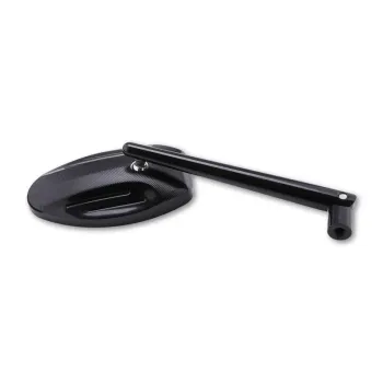 cafe 4 racer - SHINY MIRROR FERRARA GROOV,BLCK,ADJ.STEM - Shin Yo Standard mirrors 4054783041381