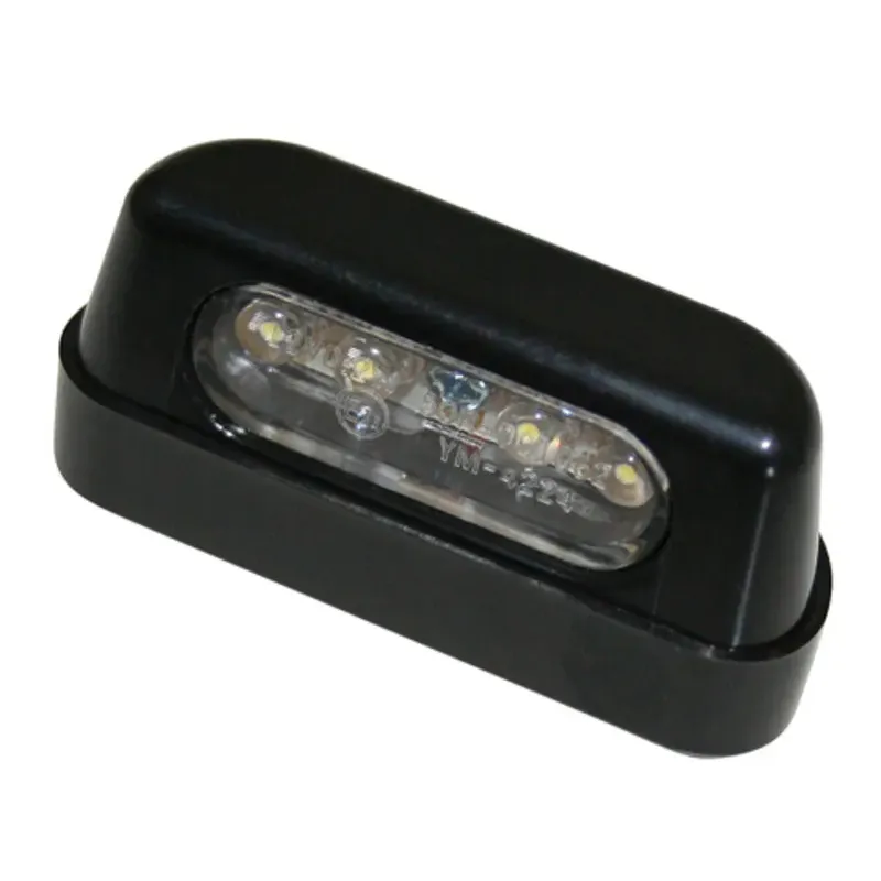 cafe 4 racer - SHINY LED-LICE.PLATE LIGHT,ABS BLACK - Shin Yo License plate lights 4054783033270