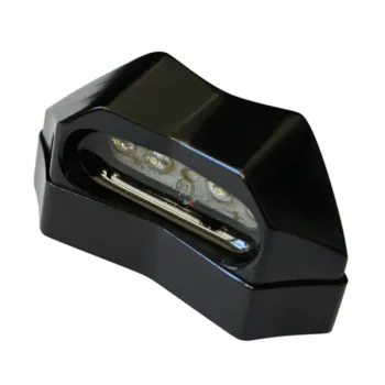cafe 4 racer - SHINY LED-LICE.PLATE LIGHT,ALU BLACK - Shin Yo License plate lights 4054783033300