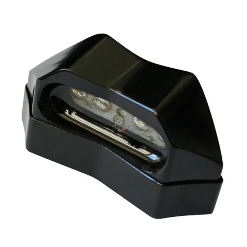 cafe 4 racer - SHINY LED-LICE.PLATE LIGHT,ALU BLACK - Shin Yo License plate lights 4054783033300