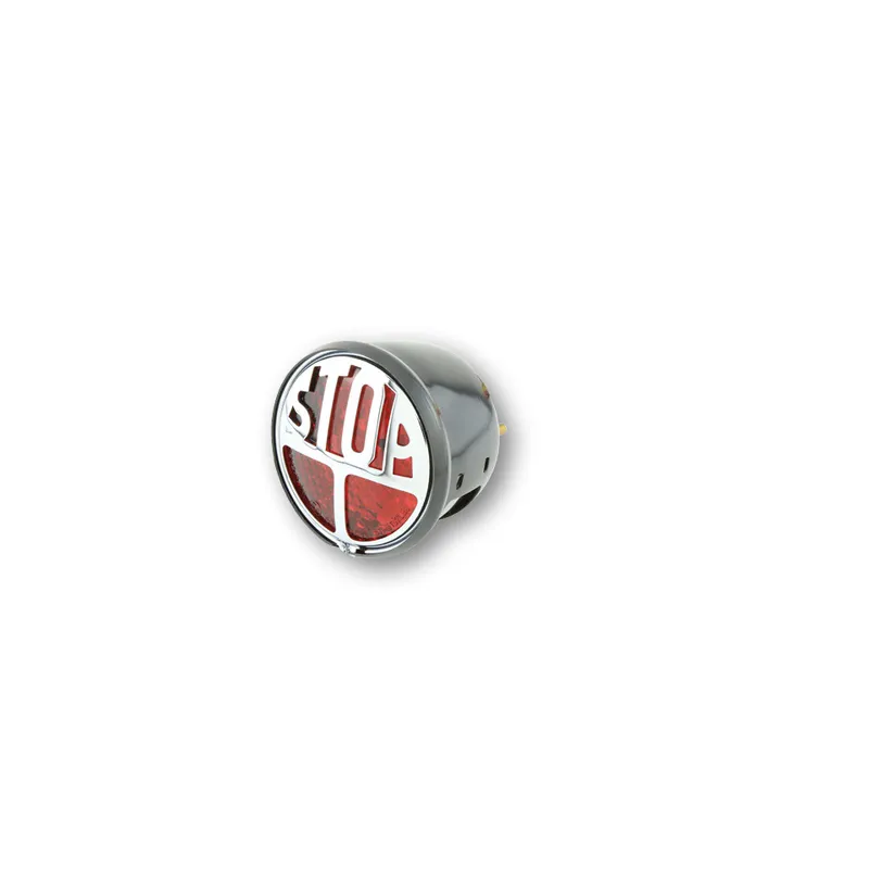 cafe 4 racer - SHINY LED TAILLIGHT STOP,BLK,RED LENS - Shin Yo LED Rear lights 4054783032297