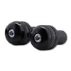 cafe 4 racer - SHINY H-BAR ENDS,ALUMINIUM,KNURLED,BLK - Shin Yo Bar Ends 4054783017553