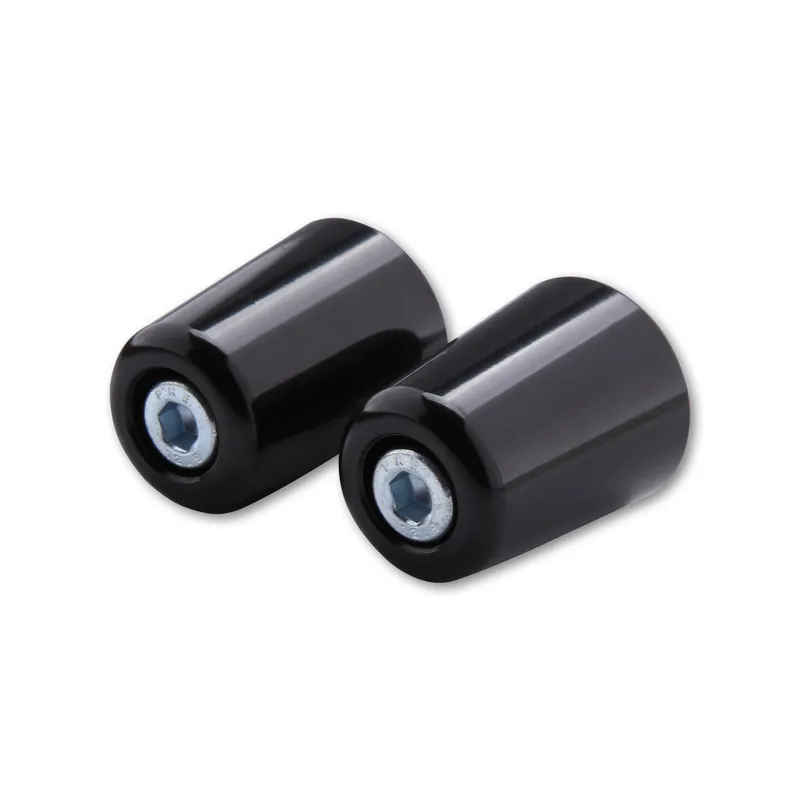 cafe 4 racer - SHINY H-BAR ENDS,ALU,VARIOUS KAWA,BLK - Shin Yo Bar Ends 4054783017683
