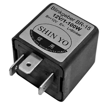 cafe 4 racer - SHINY FLASHER RELAY SY-02, 12 VDC, 1-100 W - Shin Yo Relé 4054783027026
