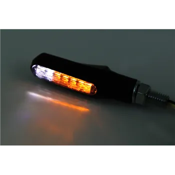 cafe 4 racer - SHINY LED-WINKER/POS.LIGHT SHORTY FIN - Shin Yo 2in1 and 3in1 4054783197439