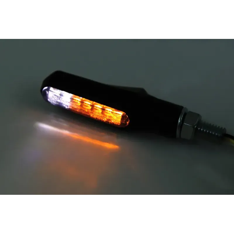 cafe 4 racer - SHINY LED-WINKER/POS.LIGHT SHORTY FIN - Shin Yo 2in1 and 3in1 4054783197439