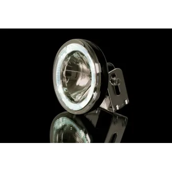 cafe 4 racer - SHINY HIGH BEAM W.LED-POS.LIGHT RING,ROU - Shin Yo Fog lights 4054783028900