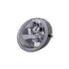 cafe 4 racer - SHINY HEADLIGHT OVAL,BLACK,12V H9+H11 - Shin Yo Headlights side mount 4054783163793