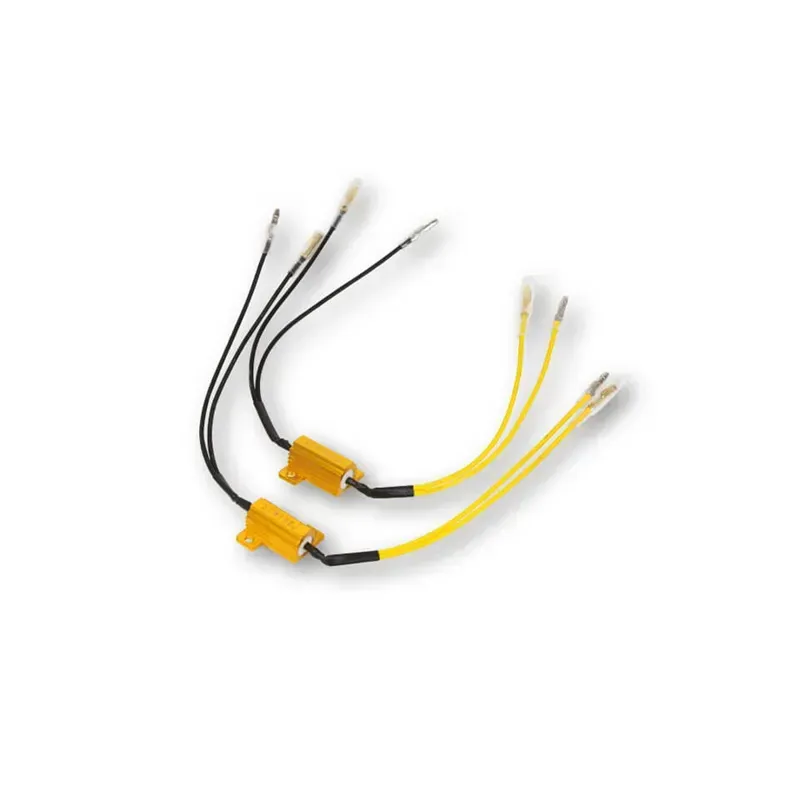 cafe 4 racer - SHIN YO výkonový rezistor 25W-10 Ohm s káblom, pár - Shin Yo Opdory k LED 4054783210459
