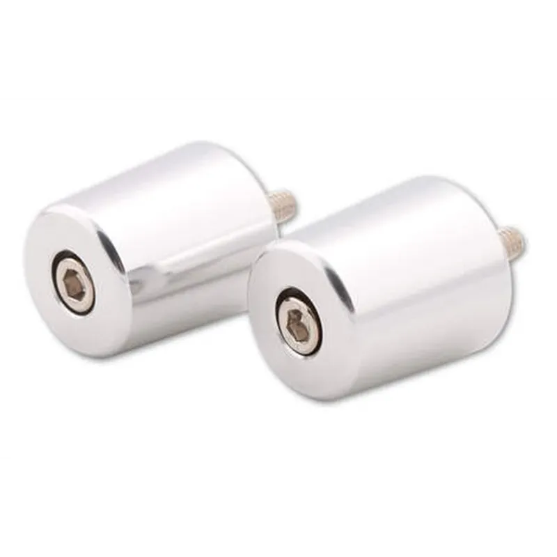 cafe 4 racer - SHIN YO handlebar weight, silver, for div, SUZUKI original handlebars - Shin Yo Bar Ends 4054783017676
