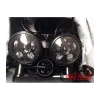 cafe 4 racer - 5-3/4 Harley Headlight 5.75" Led Headlamps insert black - Cafe4Racer LED Headlight & inserts 