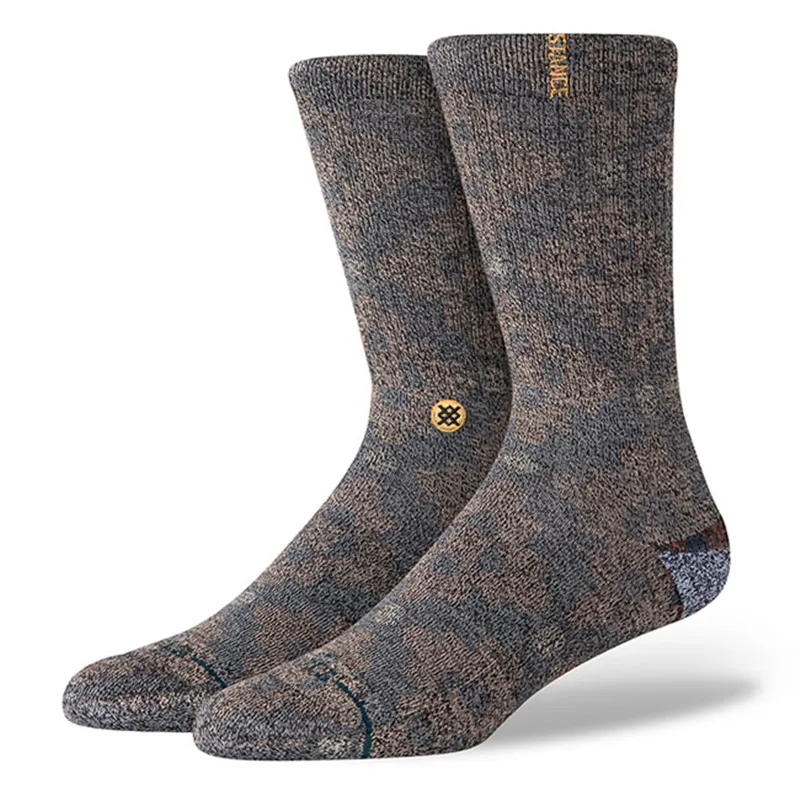 Stance San Lucas Crew socks dark brown