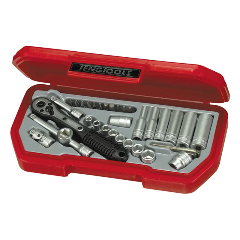 cafe 4 racer - Teng Tools, 1/4" socket wrench set. US 35pc - TENGTOOLS Tools 
