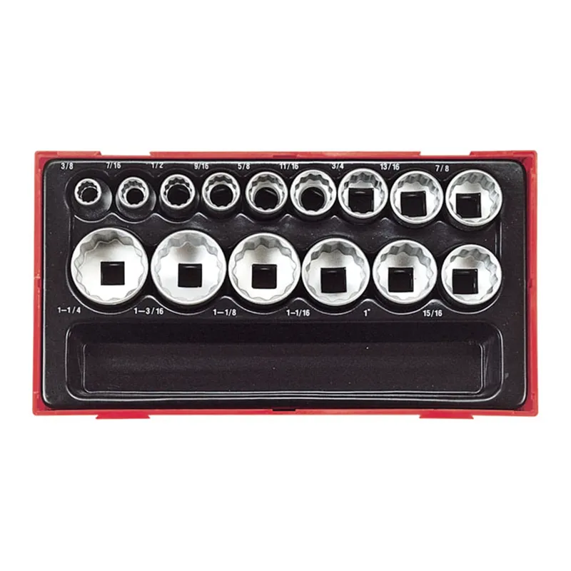 cafe 4 racer - Teng Tools, 15-pc Metric 12-point sockets - TENGTOOLS Tools 