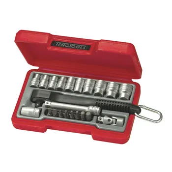 cafe 4 racer - Teng Tools, Mini Rosso 1/4" socket wrench set - TENGTOOLS Tools 