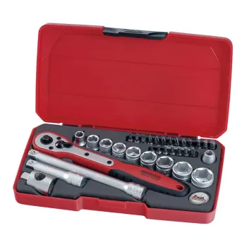 cafe 4 racer - Teng Tools, sada nástrčných kľúčov 3/8". Metrické 34 ks - TENGTOOLS Nástroje 
