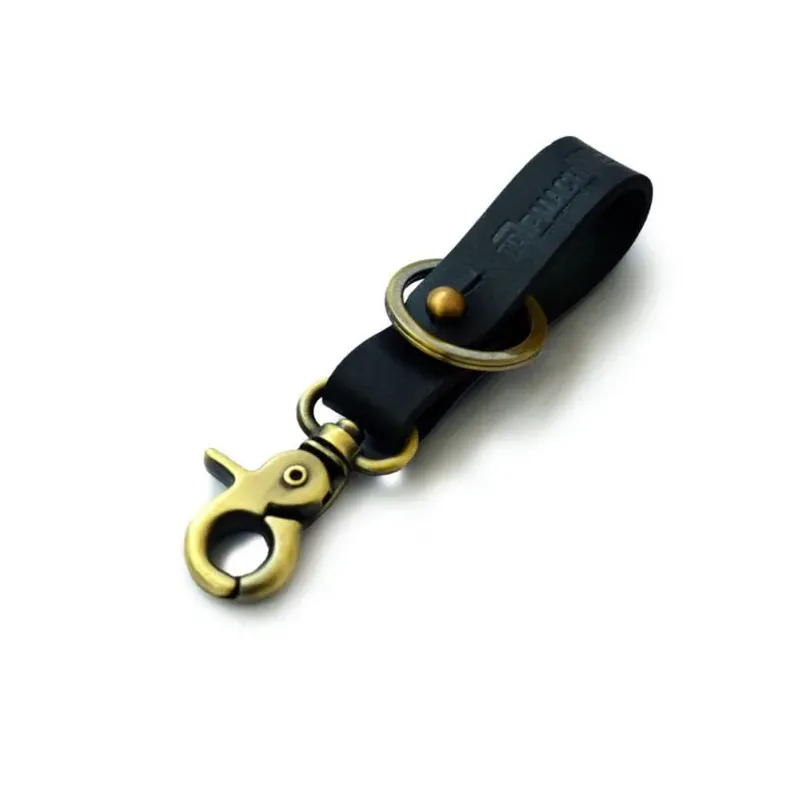 cafe 4 racer - Trip Machine Key Fob black / antique gold - Tripmachine Key Fobs 