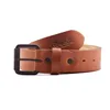 cafe 4 racer - Trip Machine Belt Single pin vintage tan - Tripmachine Opasok 