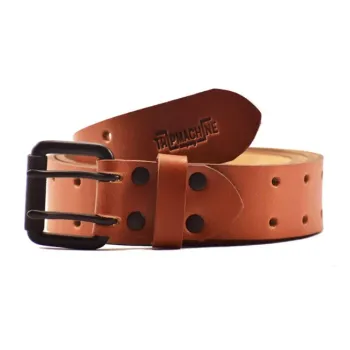 cafe 4 racer - Trip Machine Belt Dvojitý kolík vintage tan - Tripmachine Opasok 