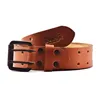 cafe 4 racer - Trip Machine Belt Dvojitý kolík vintage tan - Tripmachine Opasok 