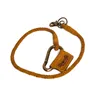 cafe 4 racer - Trip Machine Braided key chain tan - Tripmachine Key Chain 