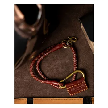 cafe 4 racer - Trip Machine Braided key chain cherry red - Tripmachine Key Chain 