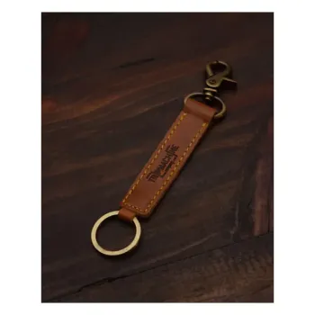 cafe 4 racer - Trip Machine Classic keyring vintage tan - Tripmachine Key Fobs 