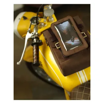 cafe 4 racer - Trip Machine, phone pouch. Tobacco - Tripmachine Bags 
