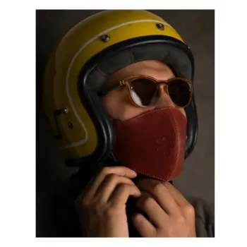 cafe 4 racer - Trip Machine Face mask cherry red - Tripmachine Nákrčníky & šátky 