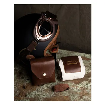 Taška na prilbu Trip Machine Trooper cognac
