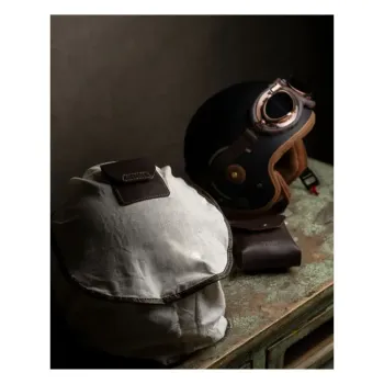 cafe 4 racer - Trip Machine Trooper helmet bag caffeine - Tripmachine Bags 