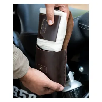 cafe 4 racer - Trip Machine Trooper helmet bag caffeine - Tripmachine Bags 