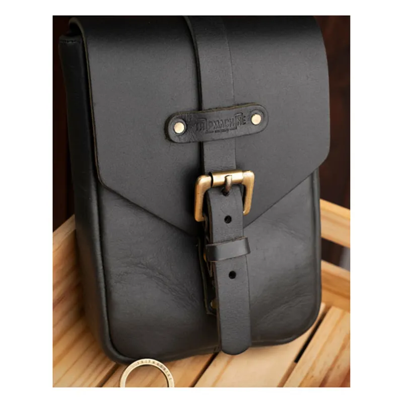cafe 4 racer - Trip Machine, tank pouch / belt pouch. Černá - Tripmachine Tank vaky 