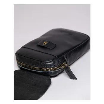 cafe 4 racer - Trip Machine, tank pouch / belt pouch. Černá - Tripmachine Tank vaky 
